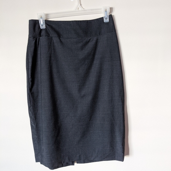 Talbots Dark Grey Wool Pencil Skirt Size 4 - Picture 11 of 11